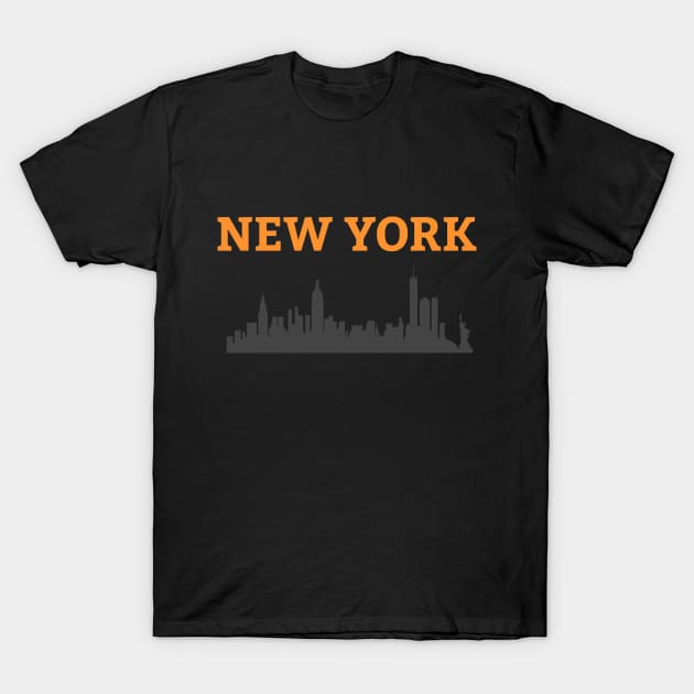 New York T-Shirt by vladocar